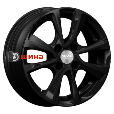 Скад Ницца 5,5x14/4x100 ET35 D67,1 Черный бархат