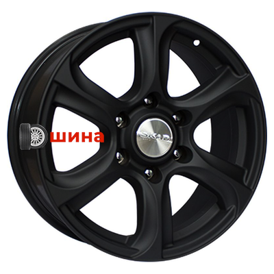 Скад Скала 7,5x17/6x139,7 ET25 D106,2 Черный бархат