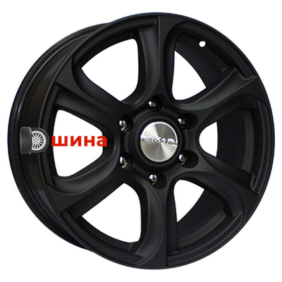 Скад Скала 7,5x17/6x139,7 ET30 D106,2 Черный бархат