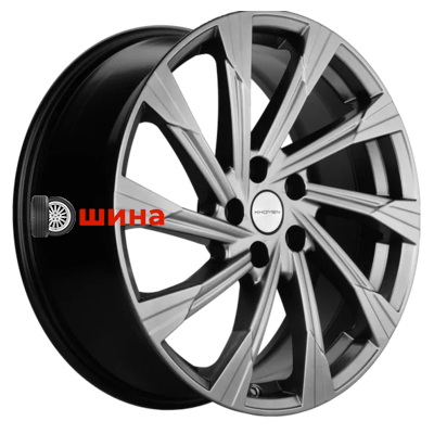 Khomen Wheels KHW1901 (Kodiaq) 7,5x19/5x112 ET43 D57,1 Dark Chrome
