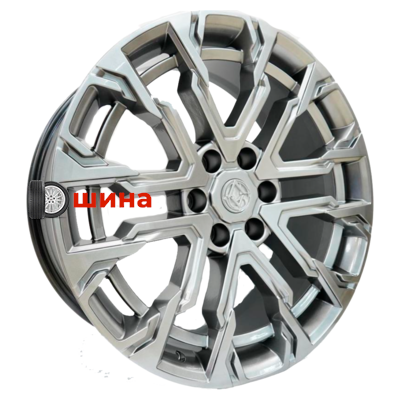 Khomen Wheels AZIMUT 2205 (LC300) 9x22/6x139,7 ET40 D95,10 Dark Chrome