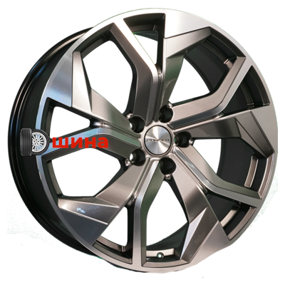 Khomen Wheels KHW2006 (Audi/VW) 8,5x20/5x112 ET33 D66,6 Dark Chrome