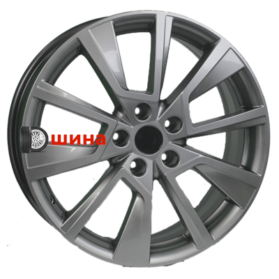 Khomen Wheels KHW1802 (Kodiaq) 7x18/5x112 ET43 D57,1 Dark Chrome