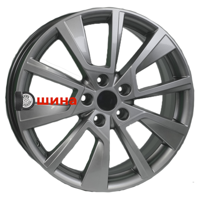 Khomen Wheels KHW1802 (Dargo/Jolion) 7x18/5x114,3 ET37 D66,5 Dark Chrome