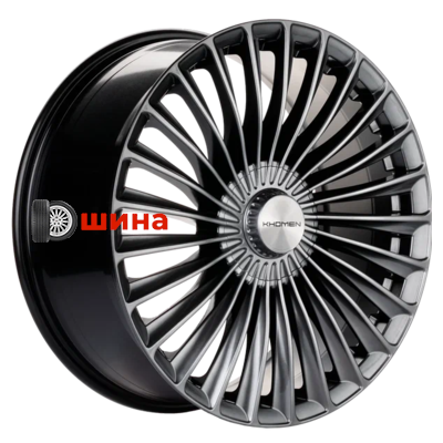 Khomen Wheels KHW2008 (Mercedes Front) 8,5x20/5x112 ET38 D66,6 Dark Chrome