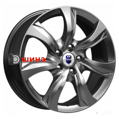 K&K Либерти (КС654) 7x17/5x114,3 ET47 D66,1 Дарк платинум