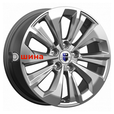 K&K Авиор (КС936) 7x17/5x108 ET50 D63,35 Дарк платинум брайт