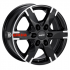 Alutec Titan 7x16/6x130 ET55 D84,1 Diamant black front polished