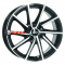 Alutec Singa 6x16/4x108 ET23 D65,1 Diamant black front polished