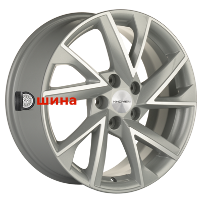 Khomen Wheels KHW1714 (Teana) 7x17/5x114,3 ET45 D66,1 F-Silver-FP