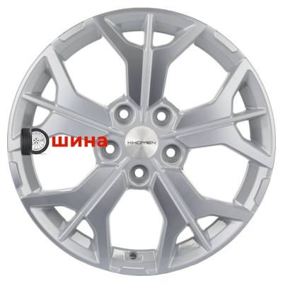 Khomen Wheels KHW1715 (Camry) 7x17/5x114,3 ET45 D60,1 F-Silver-FP