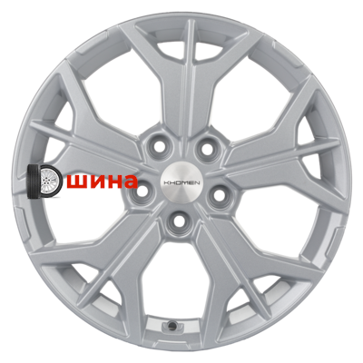 Khomen Wheels KHW1715 (Teana/X-trail) 7x17/5x114,3 ET45 D66,1 F-Silver