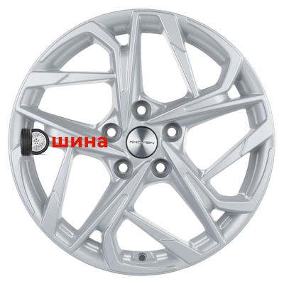 Khomen Wheels KHW1716 (Octavia) 7x17/5x112 ET49 D57,1 F-Silver