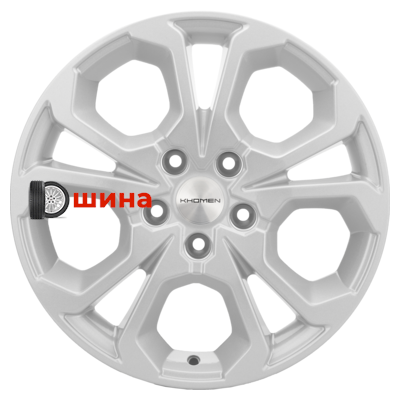 Khomen Wheels KHW1711 (Arkana/Kaptur) 6,5x17/5x114,3 ET50 D66,1 F-Silver