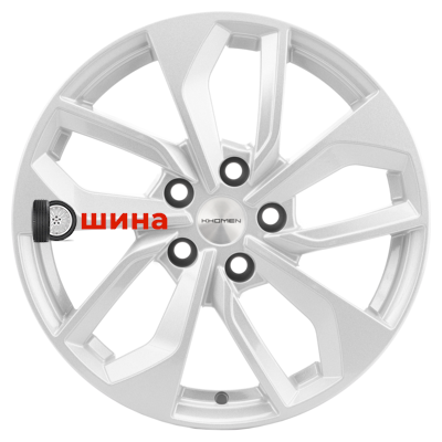 Khomen Wheels KHW1703 (Camry) 7x17/5x114,3 ET45 D60,1 F-Silver