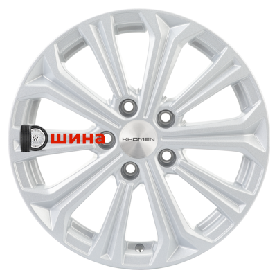 Khomen Wheels KHW1610 (Focus) 6,5x16/5x108 ET50 D63,3 F-Silver