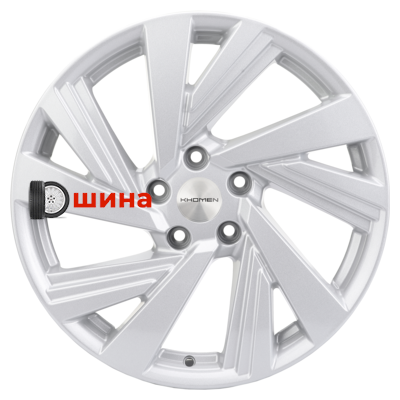Khomen Wheels KHW1801 (NX) 7,5x18/5x114,3 ET39 D60,1 F-Silver
