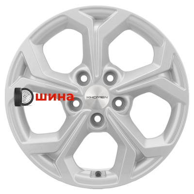 Khomen Wheels KHW1606 (Corolla) 6,5x16/5x114,3 ET45 D60,1 F-Silver