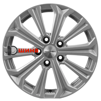 Khomen Wheels KHW1610 (Octavia) 6,5x16/5x112 ET46 D57,1 F-Silver
