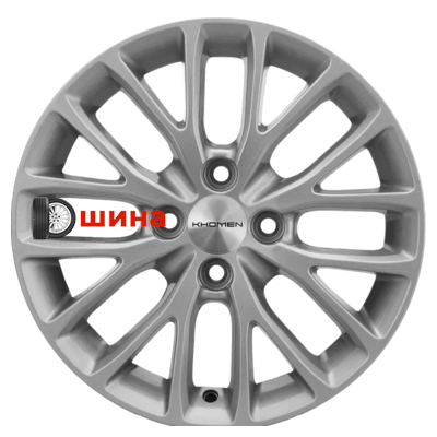 Khomen Wheels KHW1506 (Lada Granta) 6x15/4x98 ET36 D58,6 F-Silver