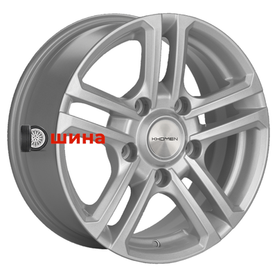 Khomen Wheels KHW1602 (Niva 4x4 Bronto) 6,5x16/5x139,7 ET35 D98,5 F-Silver
