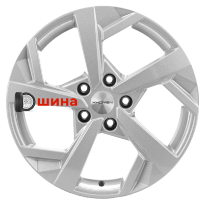 Khomen Wheels KHW1712 (Changan/Geely/Lexus/Toyota) 7x17/5x114,3 ET45 D60,1 F-Silver