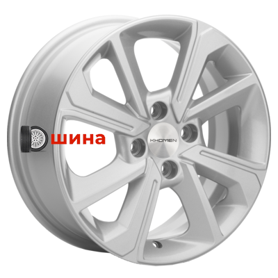Khomen Wheels KHW1501 (Lada Granta) 6x15/4x98 ET36 D58,6 F-Silver