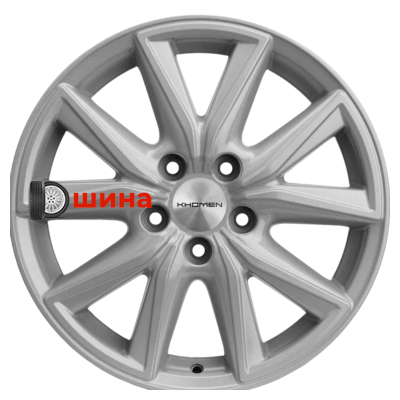 Khomen Wheels KHW1706 (CX-5/Seltos/Optima) 7x17/5x114,3 ET50 D67,1 F-Silver
