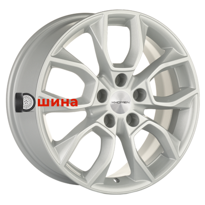 Khomen Wheels KHW1713 (Kodiaq) 7x17/5x112 ET40 D57,1 F-Silver