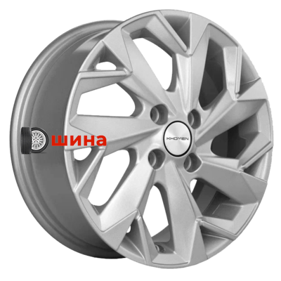 Khomen Wheels KHW1508 (Vesta) 6x15/4x100 ET50 D60,1 F-Silver