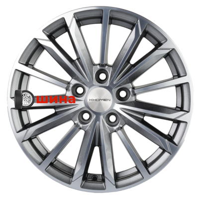 Khomen Wheels KHW1611 (Octavia A7) 6,5x16/5x112 ET46 D57,1 G-Silver-FP