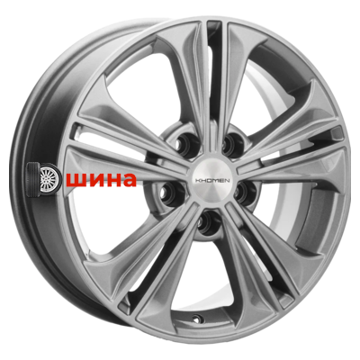 Khomen Wheels KHW1603 (Soul) 6x16/5x114,3 ET47 D67,1 G-Silver