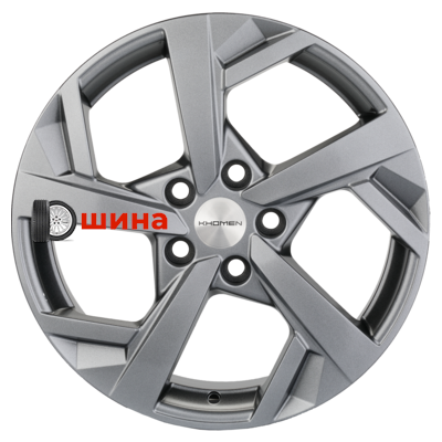 Khomen Wheels KHW1712 (Changan/Geely/Lexus/Toyota) 7x17/5x114,3 ET45 D60,1 G-Silver