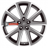 Fondmetal 7600 7,5x17/5x112 ET35 D67,2 Glossy Titanium Machined
