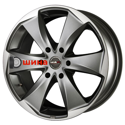 MAK Raptor 6 7x16/6x139,7 ET46 D67,1 Graphite Mirror Face