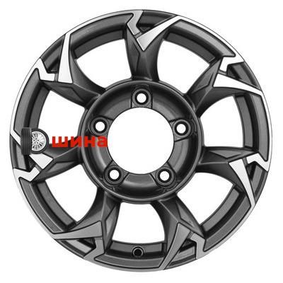Khomen Wheels KHW1505 (Jimny) 5,5x15/5x139,7 ET5 D108,1 Gray-FP