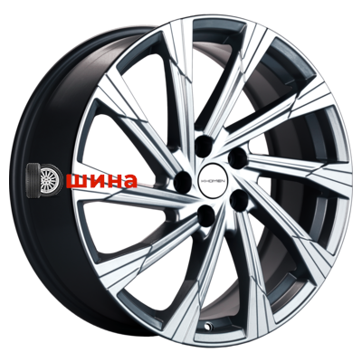 Khomen Wheels KHW1901 (Mazda CX-5/CX8) 7,5x19/5x114,3 ET45 D67,1 Gray-FP
