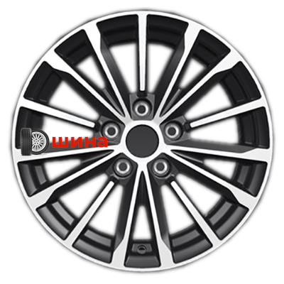 Khomen Wheels KHW1611 (Mazda 3) 6,5x16/5x114,3 ET45 D67,1 Gray-FP