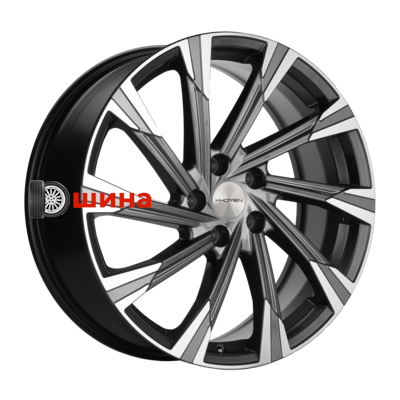 Khomen Wheels KHW1901 (Kodiaq) 7,5x19/5x112 ET43 D57,1 Gray-FP