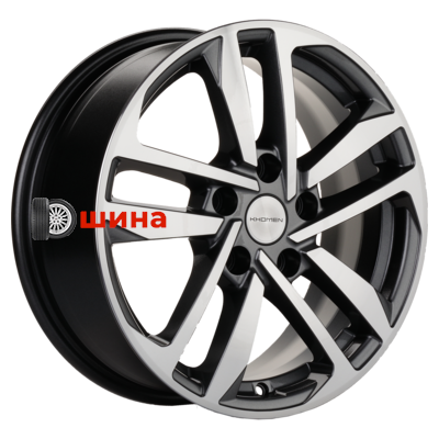Khomen Wheels KHW1612 (Octavia A5/Golf/Jetta) 6,5x16/5x112 ET50 D57,1 Gray-FP