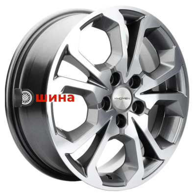 Khomen Wheels KHW1711 (Chery tigo 7pro) 6,5x17/5x108 ET33 D60,1 Gray-FP