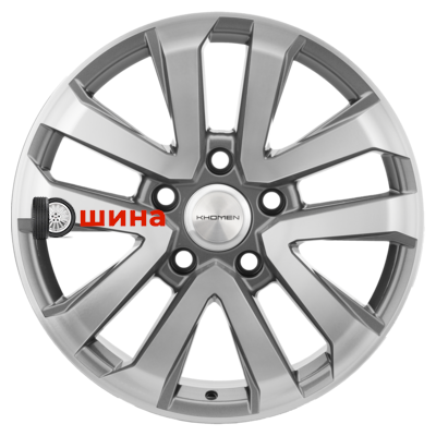 Khomen Wheels KHW2003 (LX570/LC100/LC200) 8,5x20/5x150 ET45 D110,1 Gray-FP