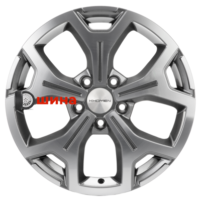 Khomen Wheels KHW1710 (Focus) 6,5x17/5x108 ET50 D63,3 Gray-FP