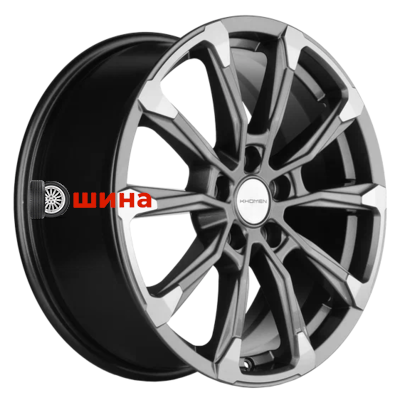 Khomen Wheels KHW1808 (K5/Santafe) 7,5x18/5x114,3 ET50 D67,1 Gray-FP