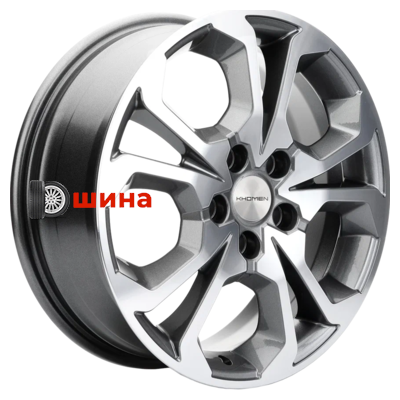 Khomen Wheels KHW1711 (Coolray) 6,5x17/5x114,3 ET45 D54,1 Gray-FP