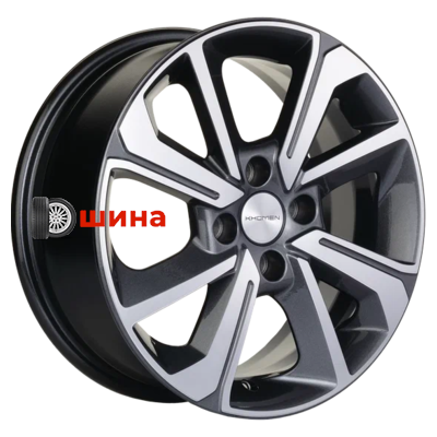Khomen Wheels KHW1501 (Lada Granta) 6x15/4x98 ET36 D58,6 Gray-FP