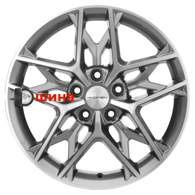 Khomen Wheels KHW1709 (CX-5/Seltos/Optima) 7x17/5x114,3 ET50 D67,1 Gray-FP