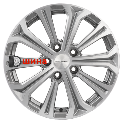 Khomen Wheels KHW1610 (Octavia) 6,5x16/5x112 ET46 D57,1 Gray-FP
