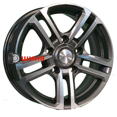 Khomen Wheels KHW1602 (Niva 4x4 Bronto) 6,5x16/5x139,7 ET35 D98,5 Gray-FP