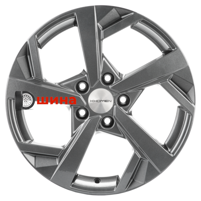 Khomen Wheels KHW1712 (Teana/X-Trail) 7x17/5x114,3 ET45 D66,1 Gray